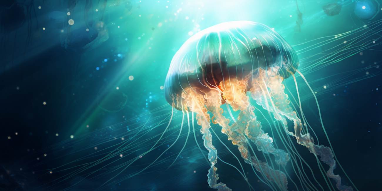 Meduza kompasowa: niesamowita istota morska